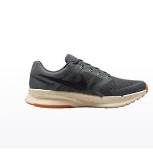 Size 12 - Nike Men’s Run Swift 3 Iron Grey Total Orange HV5226-068 No Lid